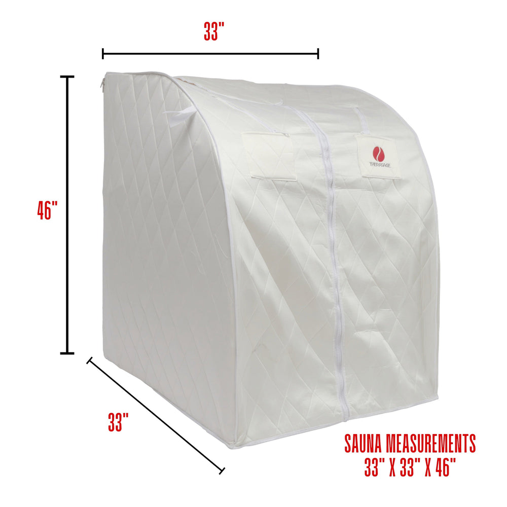 Thera360 PLUS Personal Sauna (White)
