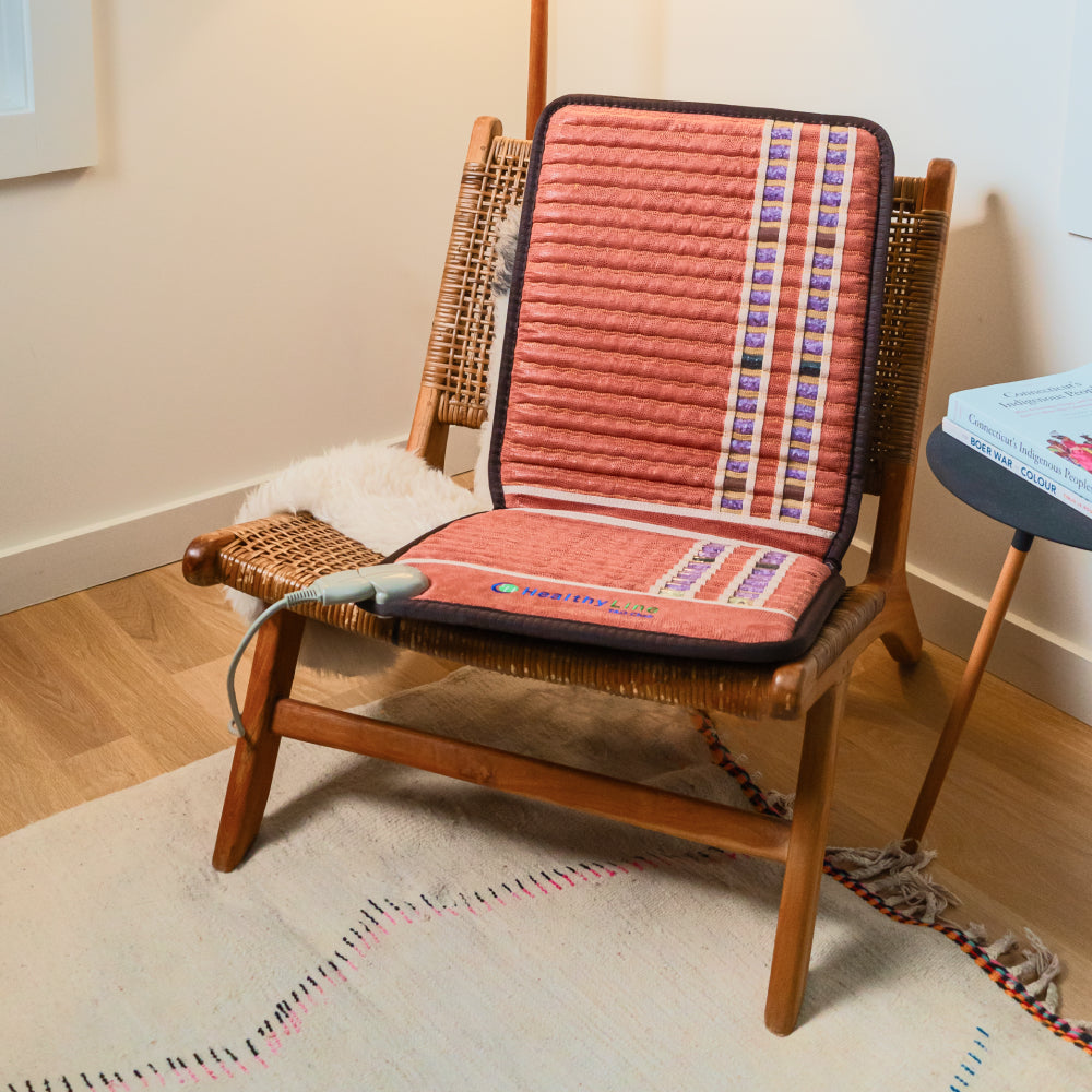 PEMF grounding mat with far-infrared rays for physical and mental well-being