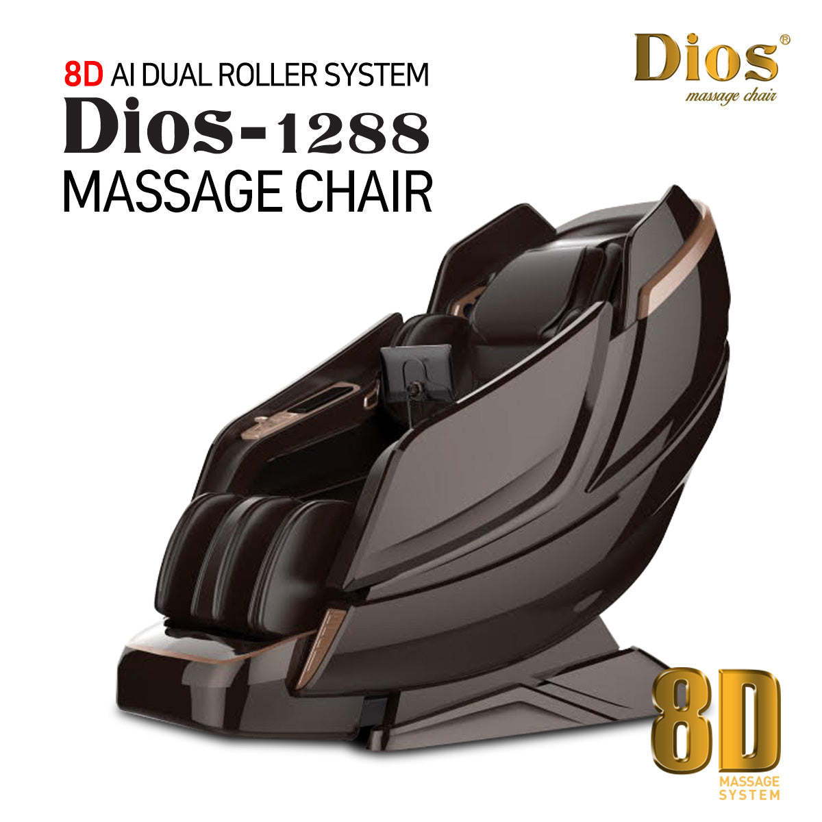 KAHUNA - DIOS1288 MASSAGE CHAIR